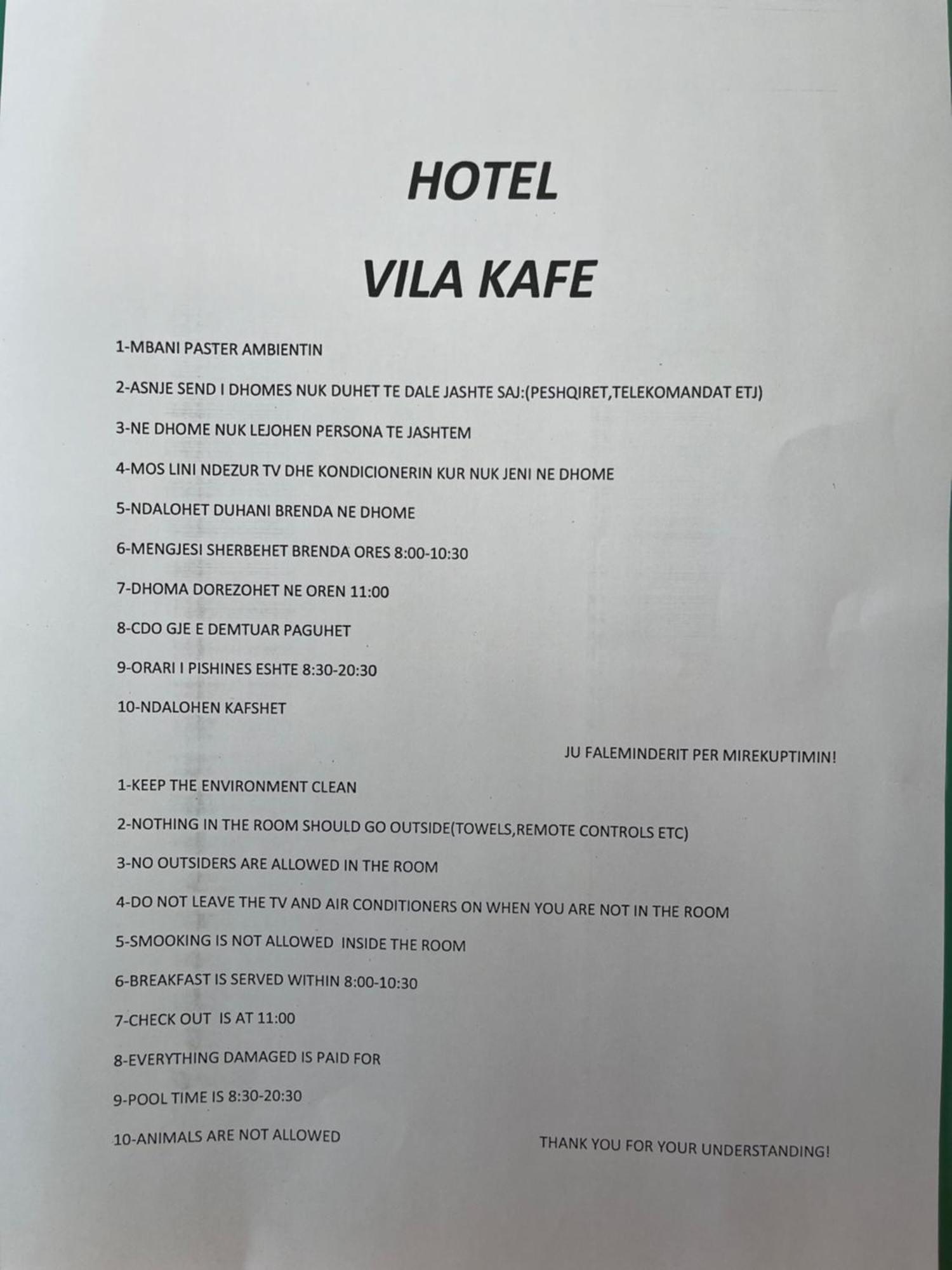Hotel Vila Kafe Люкове Екстер'єр фото